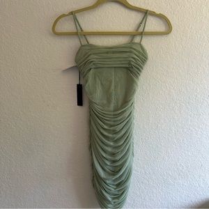 NWT Babaton Luxor Silent Storm Dress